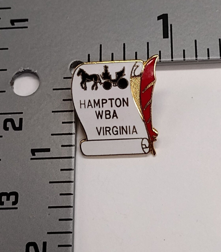 Hampton WBA Virginia Lapel Tack Pin