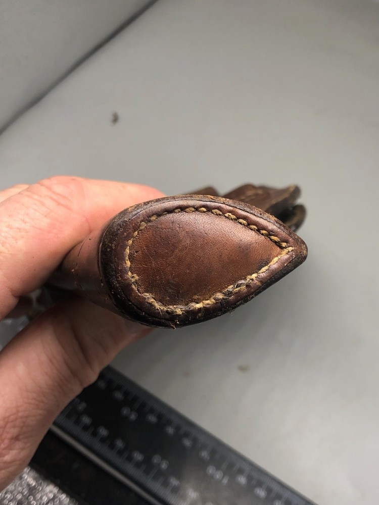 Original Swedish Officer's 1907 Pattern Leather Holster