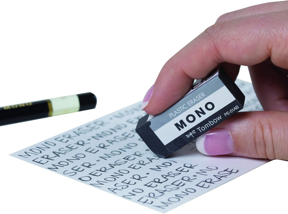 Mono Eraser, Black, Small