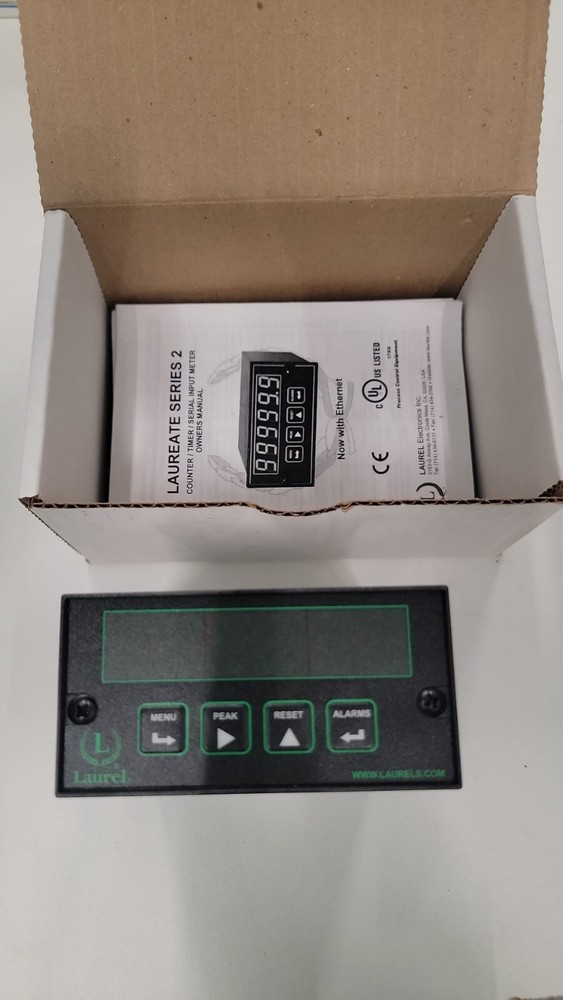 Laureate series 2 counter/ timer / serial input meter / original box