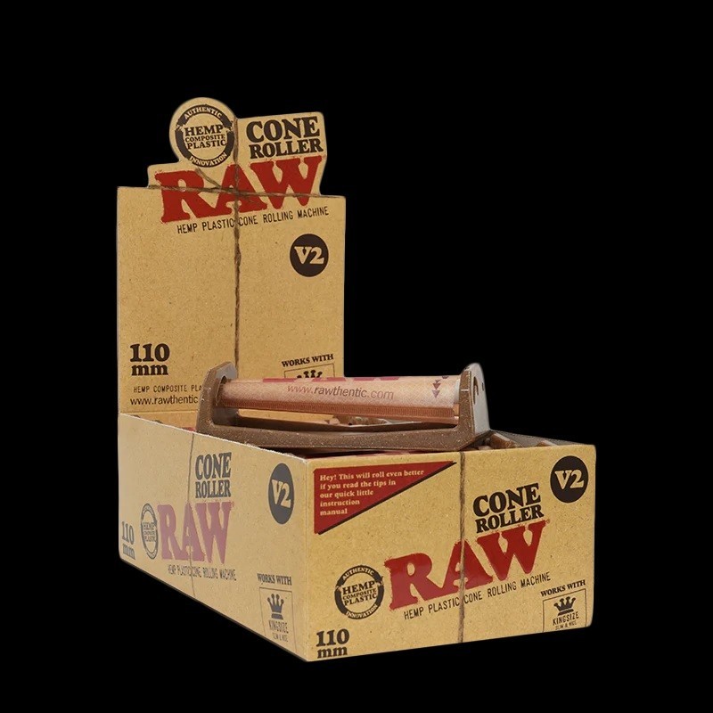 RAW Version 2 CONE ROLLER ROLLING MACHINE Rolls KING SIZE & 1 1/4 Size Cone