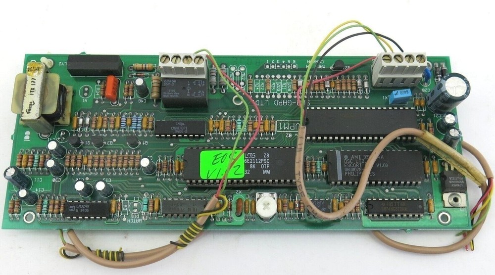 SUR-GARD LTD VPM1 Rev 02 Control Panel Circuit Board Group LOT UNTESTED