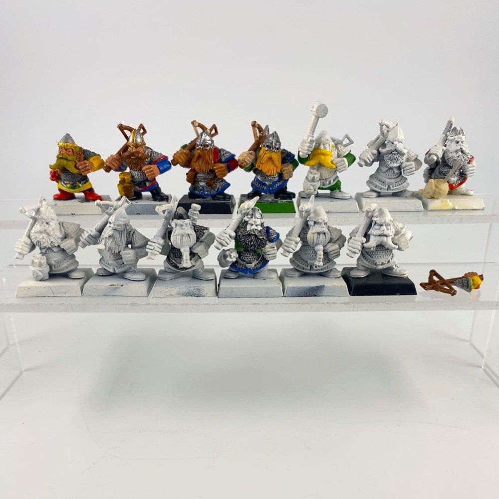 X13 Crossbowmen Dwarves Plastic Warhammer Fb P-00N