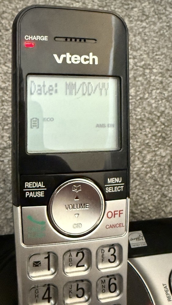VTech CS5229 Extended Range DECT 6.0 Expandable Cordless Phone with Answering