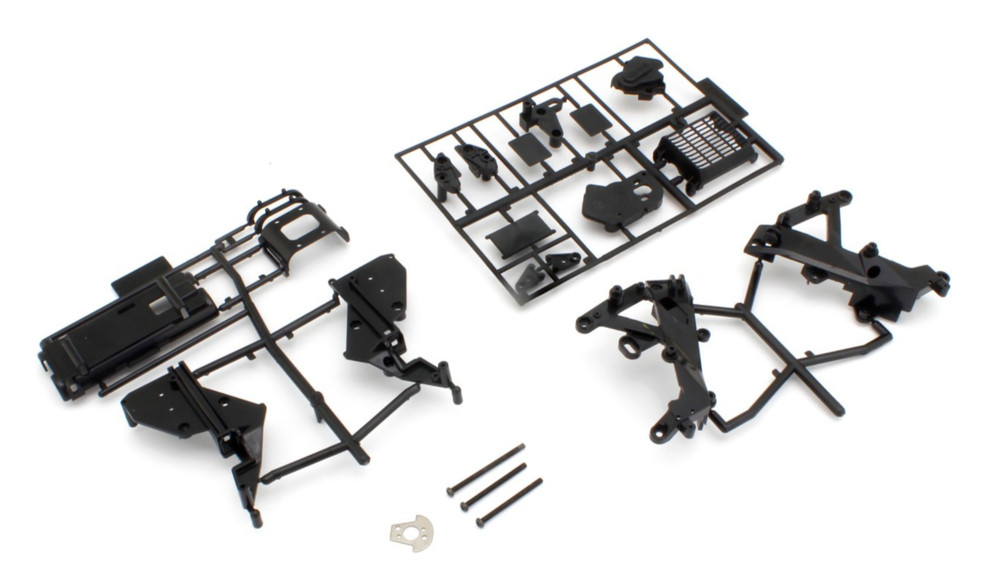 Main Frame ＆ Gear Box Set (Black) GP101BK