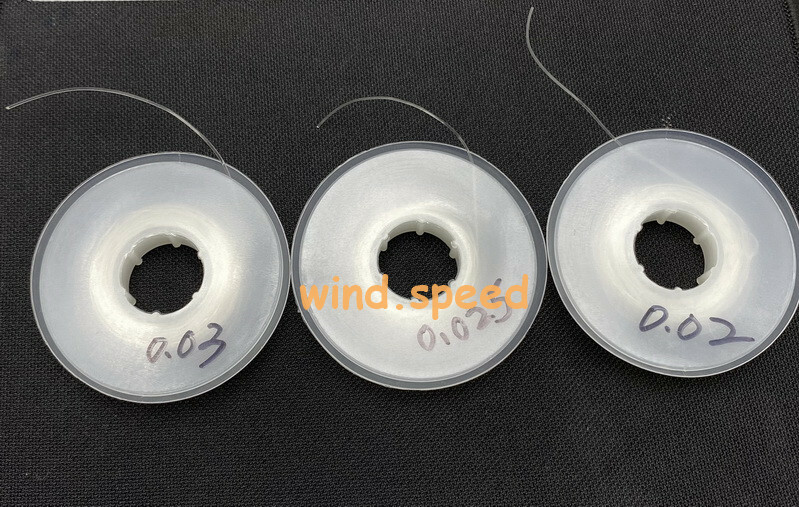 25FT Dental Solid Elastomeric Thread Ortho Brackets Ties Traction Button 0.020"