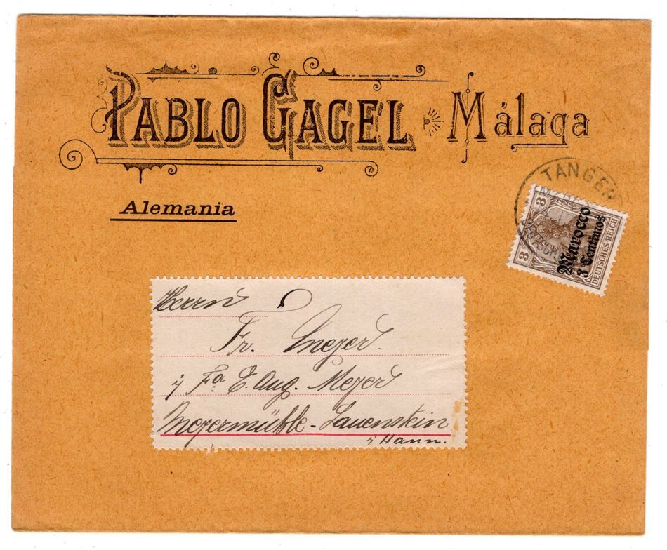 Morocco 34 on WINE printed matter (AA3392)