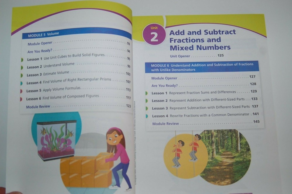 HMH into Math - Full Set Grade 5 Student Modules 1-20 plus Practice Journal