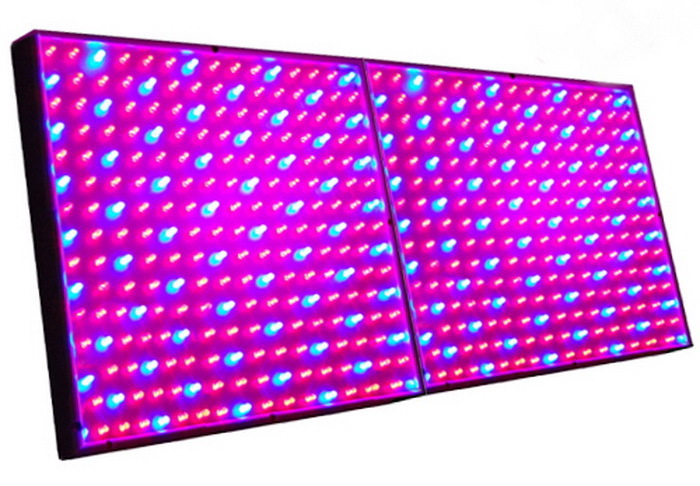 TWO  Grow Light Panel 225 LEDs ( Blue+Red ) for Green house, Hydroponic System