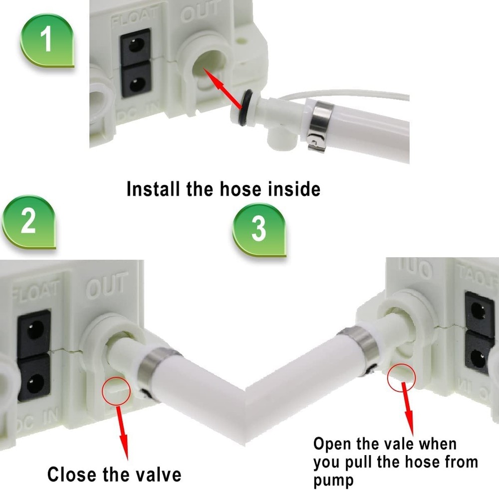TDRSUPER Bottled Water Dispenser Pump System with Singlffee