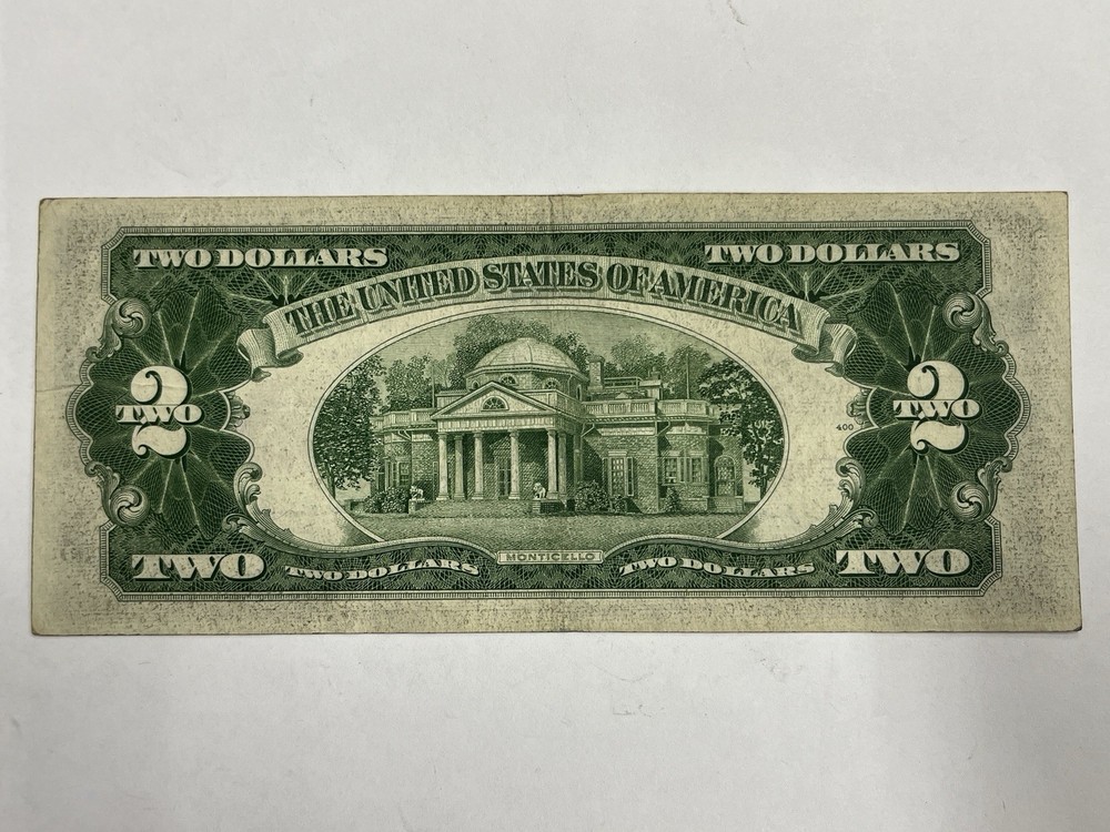 1953 RED Seal $2 United States Note