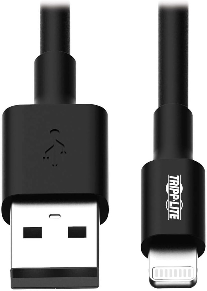 Tripp Lite USB Sync Charge Cable with Lightning Connector 10” Black IPhone(4A)