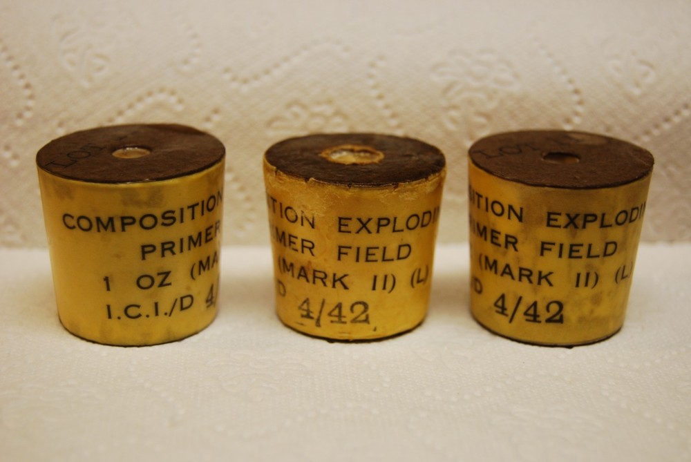 COMPOSITION EXPLODING PRIMER FIELD, INERT DISPLAY COPY