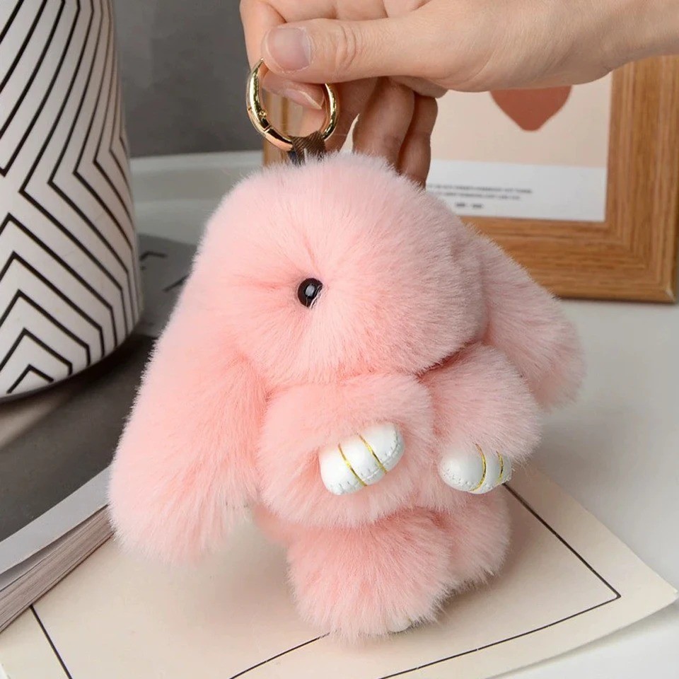 Bunny Lulu Keychain with Tin
