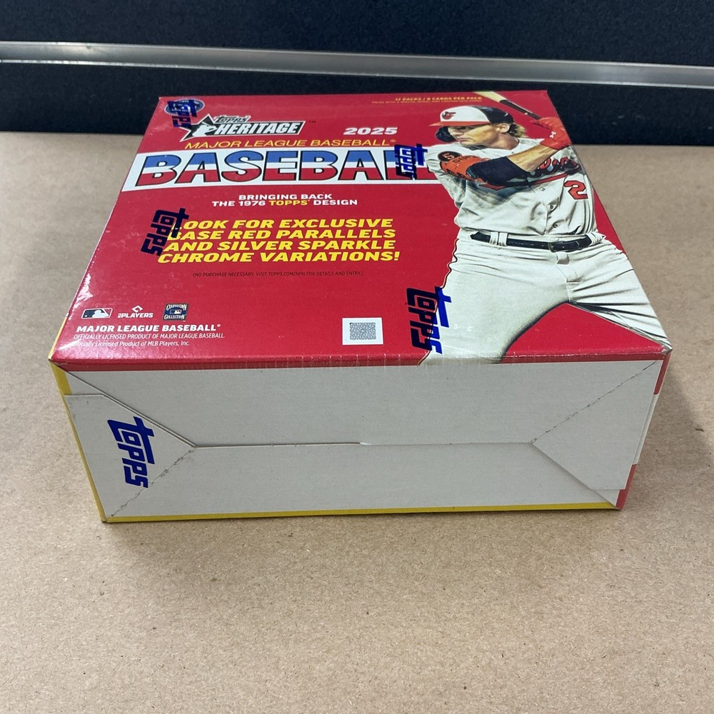 2025 TOPPS HERITAGE BASEBALL MEGA BOX Sealed