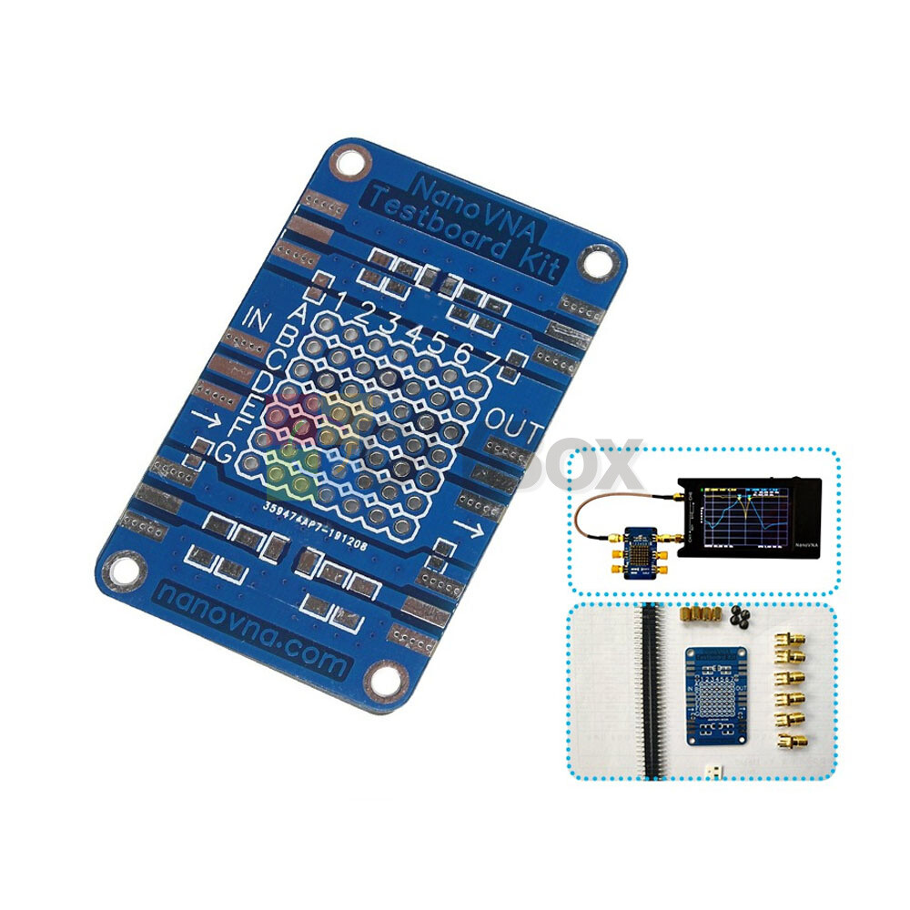 Network Analysis Test Board NanoVNA Testboard Vector Demo Demonstration Board