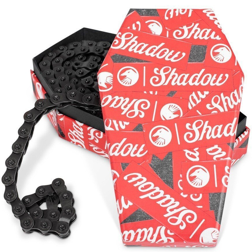 SHADOW BMX INTERLOCK v2 HALFLINK 1/8" BICYCLE CHAIN BLACK