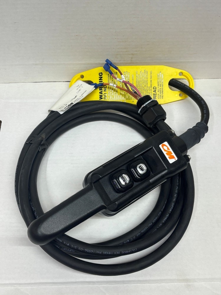 CMCO BUDGIT PUSHBUTTON AND 11FT CABLE ASSY; 33211211B