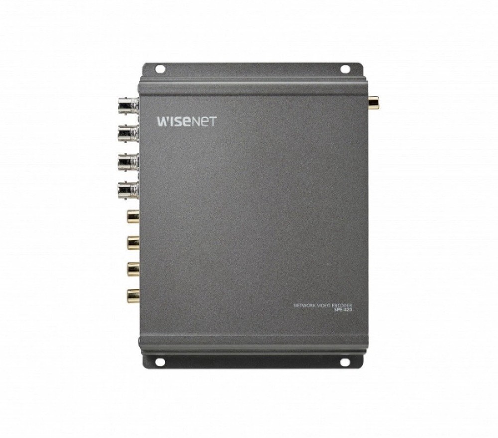 Hanwha Vision SPE-420 4-Channel Video Encoder