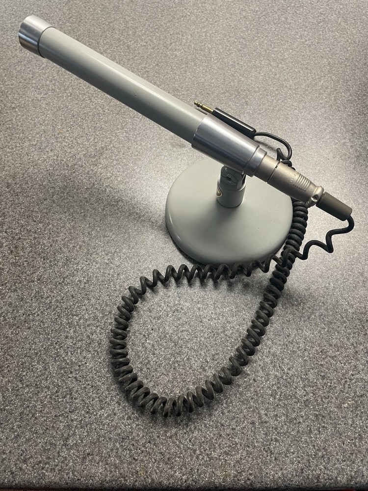 Collins Sm-2 Desktop Microphone with Coiled Cord