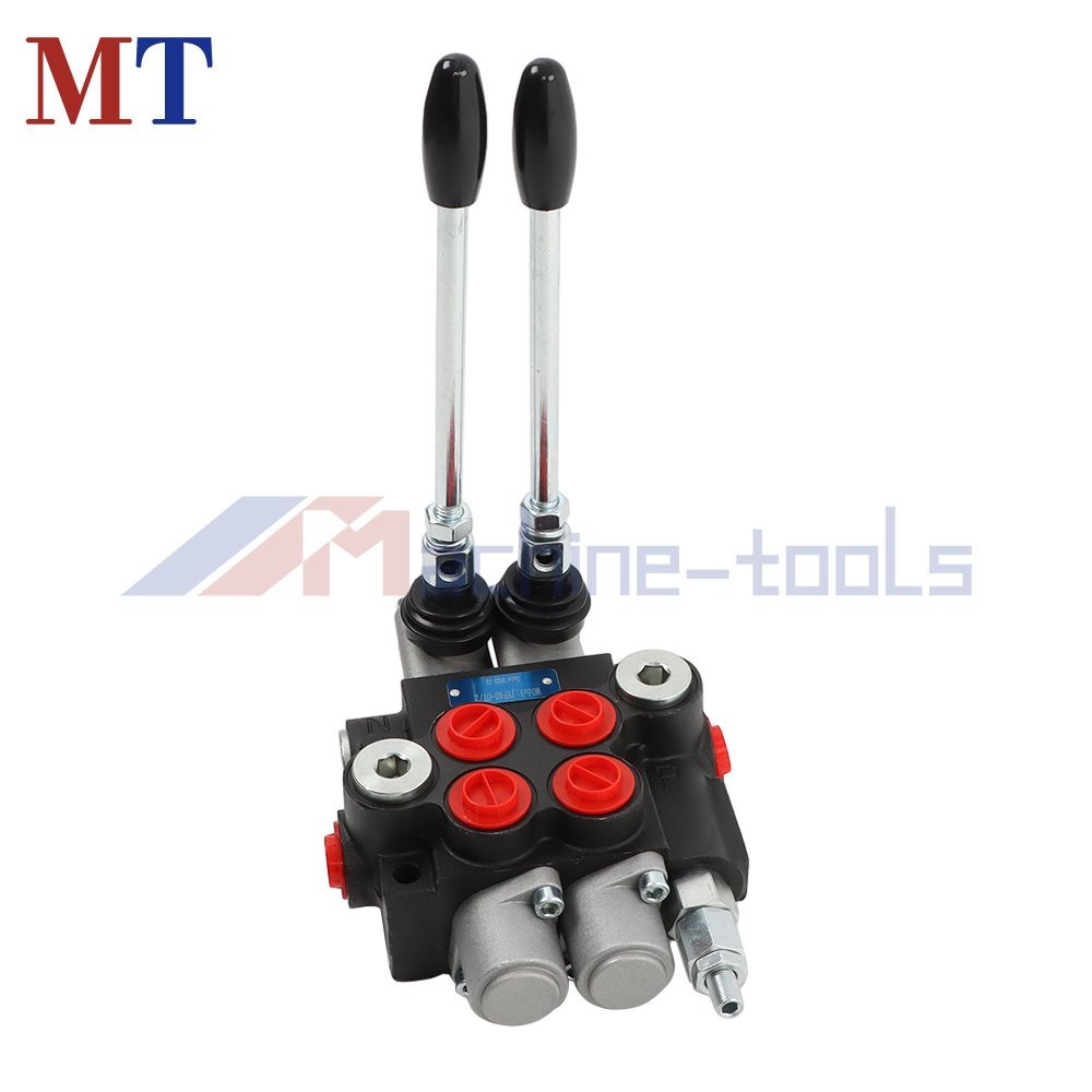 BSPP 2 Spool High-Flow Valve 3600 PSI for Custom Hydraulic Systems