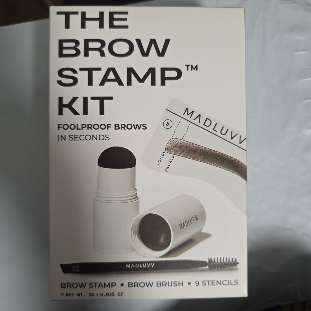Madluvv Brow Stamp Kit – Medium Brown
