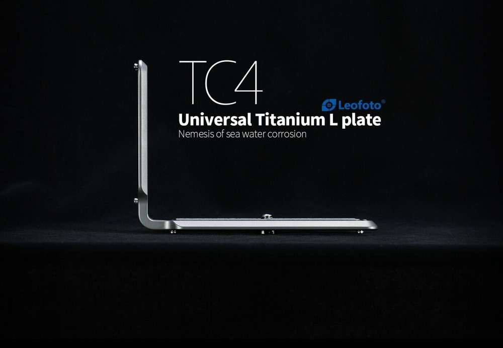 Leofoto UL-01T Universal Titanium L plate For Camera / ARCA