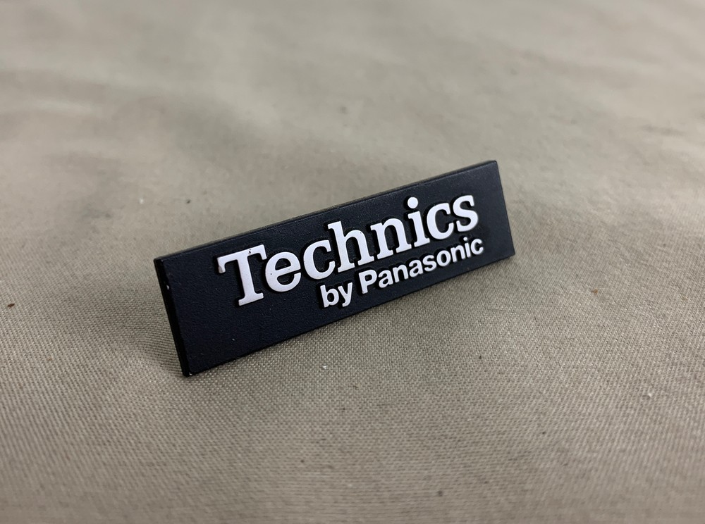 TECHNICS PANASONIC BADGE from SL-23 TURNTABLE