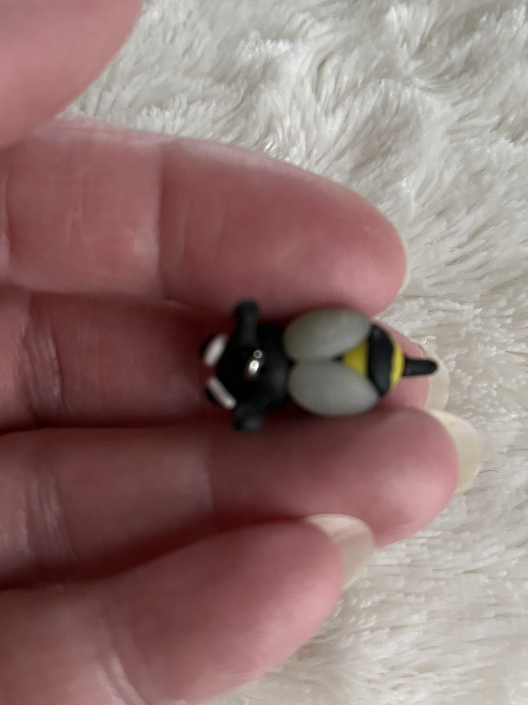 Lucky Bumble Bee-Polymer Clay