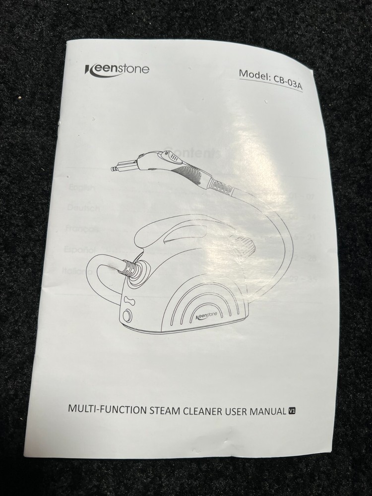 KEENSTONE MULTI-FUNCTION STEAM CLEANER CB03A