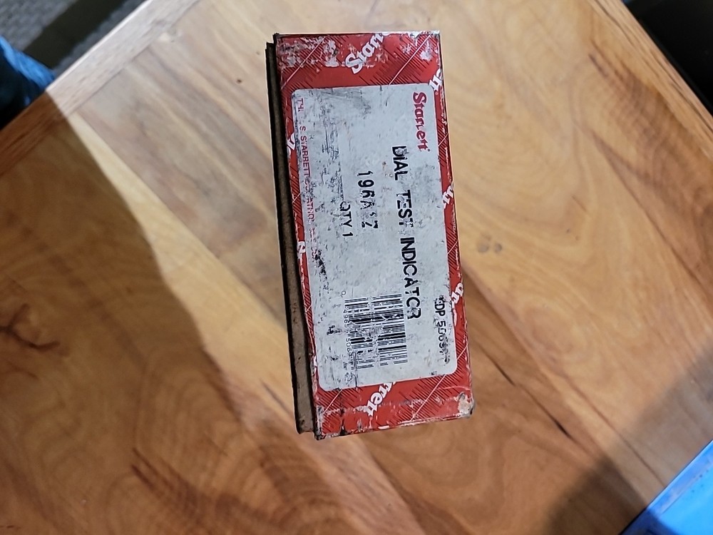 Starrett 811-1CZ Dial Test Indicator W/ Case & Original Box