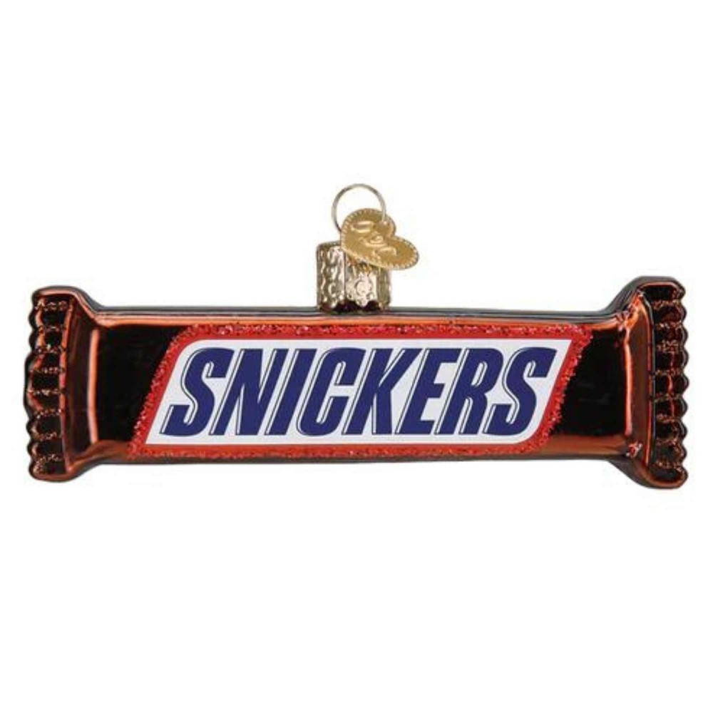Old World Christmas Snickers Tree Ornament Candy