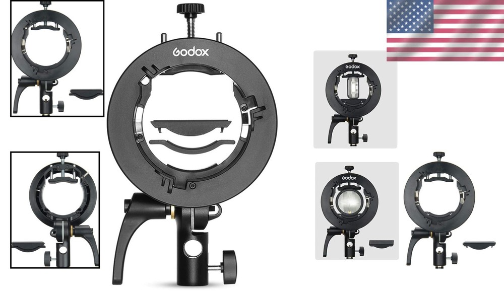 Updated S-Type Holder for Godox AD200Pro AD200