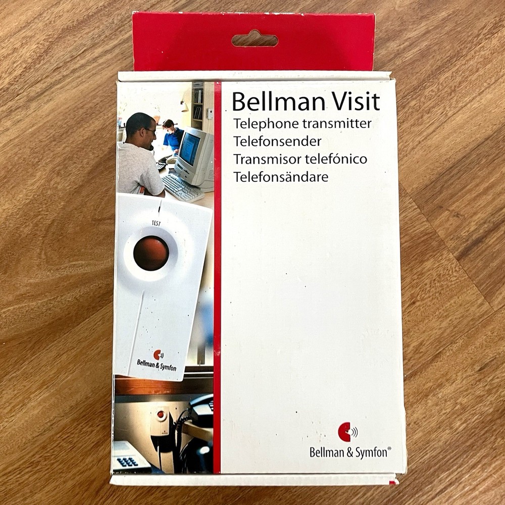 Bellman VisitTelephone transmitter Model: BE1123 NEW• Open Box • L@@K