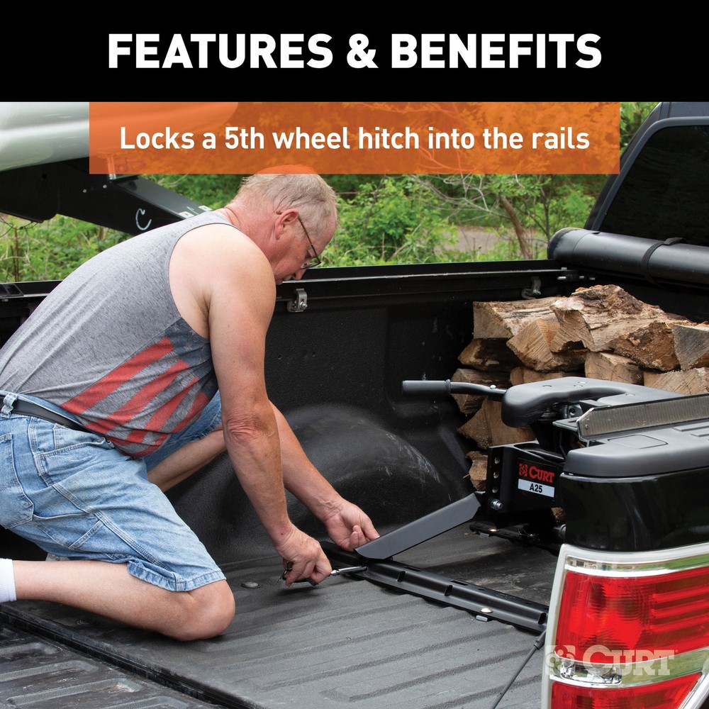 Curt 5th Wheel Hitch Lock (1/2" Diameter Pin)
