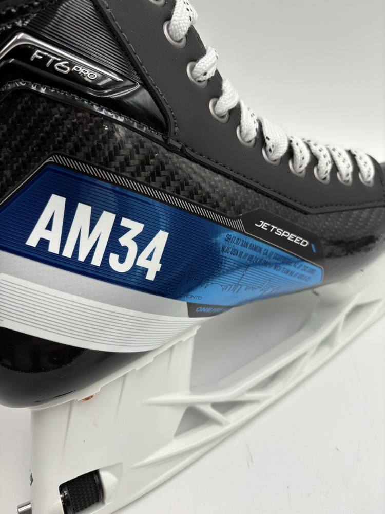 Auston Matthews Toronto Maple Leafs Prostock Custom CCM FT6 Pro Skates