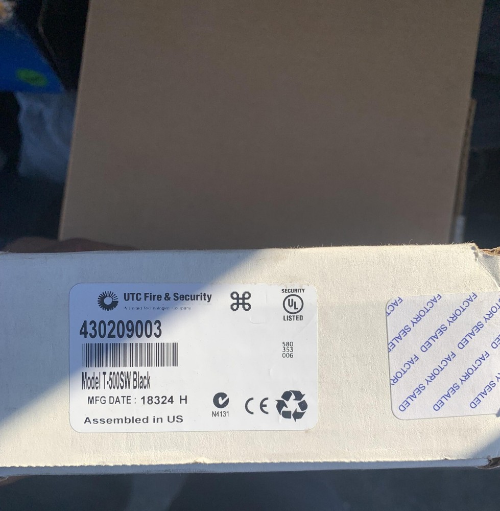 Interlogix T-500SW Card Reader Black New