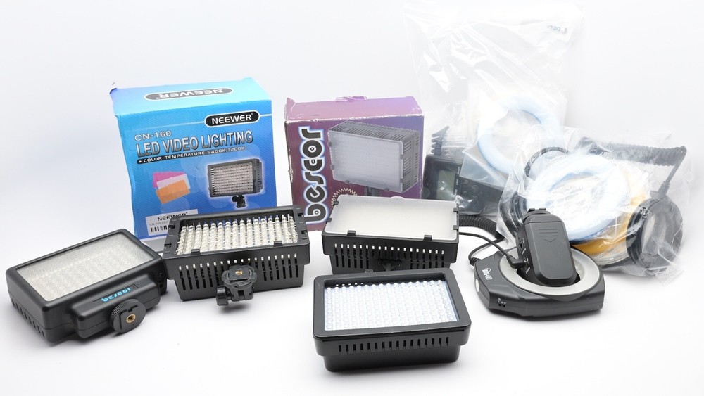 Misc Brand LED Light Lot with 9 Pieces READ (#14708)