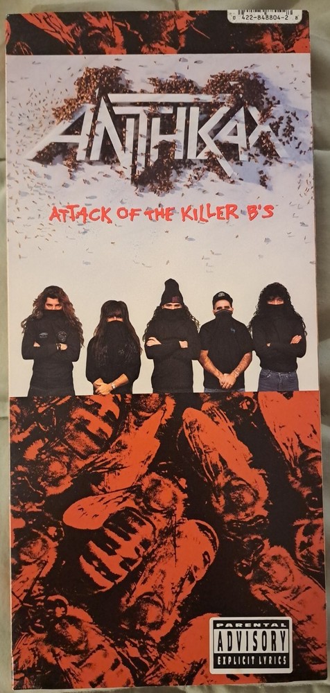 Anthrax Attack Of The Killer B's CD Longbox (No CD Included)