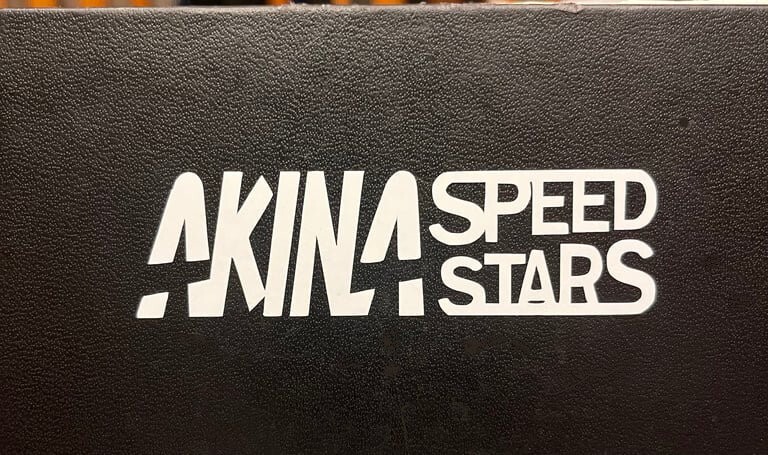 Akina Speed Stars Initial D team DECAL [SMALL SIZE]