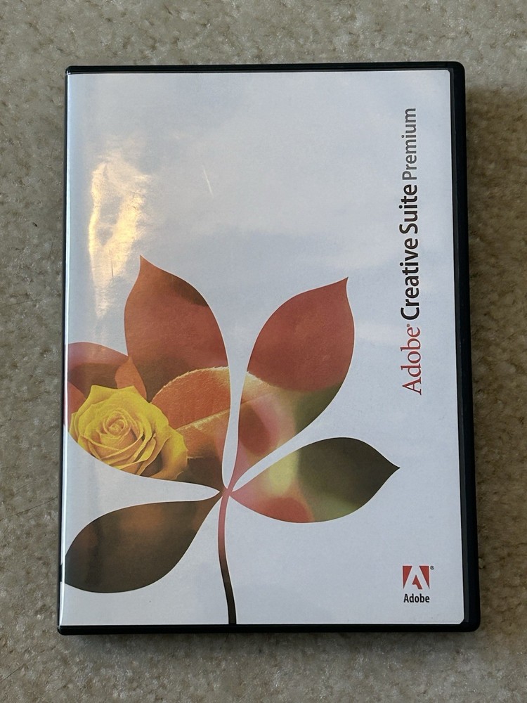 Adobe Creative Suite Premium 2004 w/6-Discs and Serials for Mac