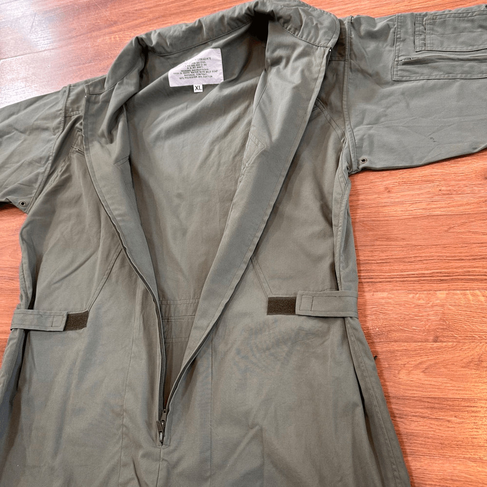 US Military Intermediate Flight Suit XL Sage Green