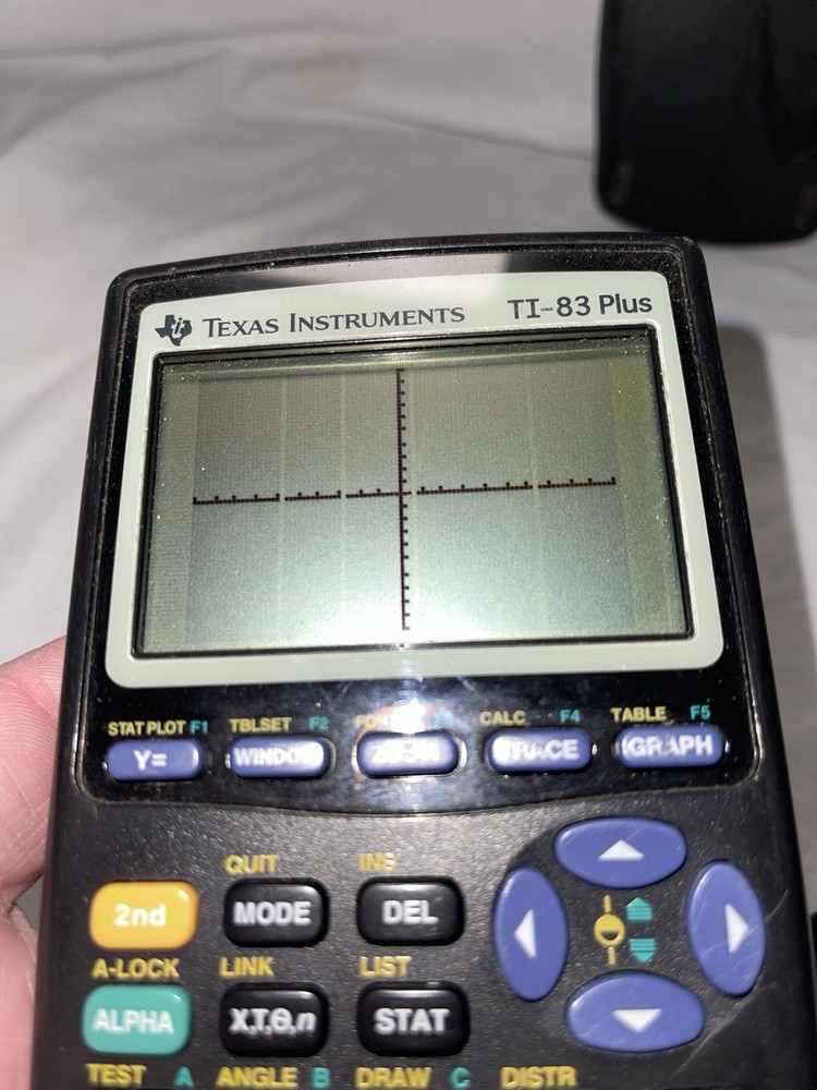 Texas Instruments TI-83 Plus Graphing Calculator Tested & Working!