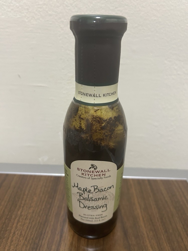 Stonewall Kitchen Maple Bacon Balsamic Gluten Free Salad Dressing 330mL