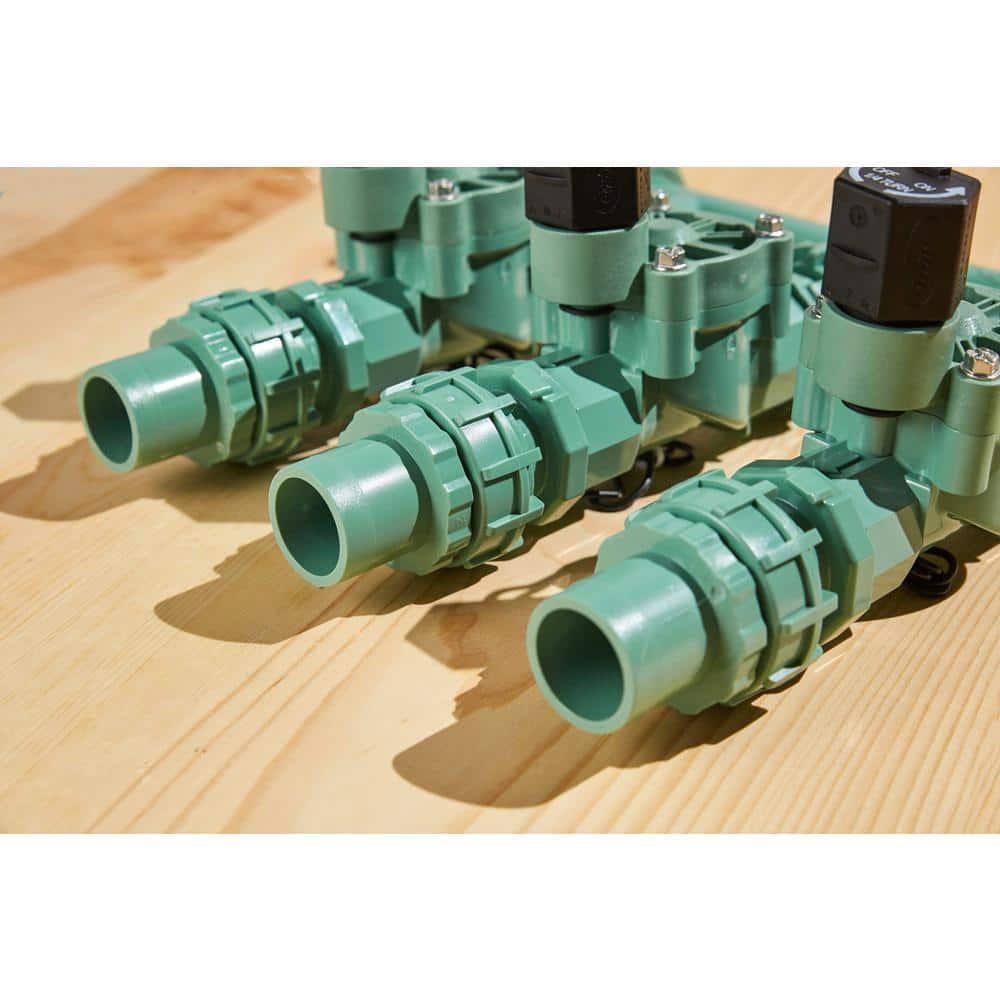 Orbit 3-Valve Inline Manifold Assembly Sprinkler Control PVC Poly Compatible