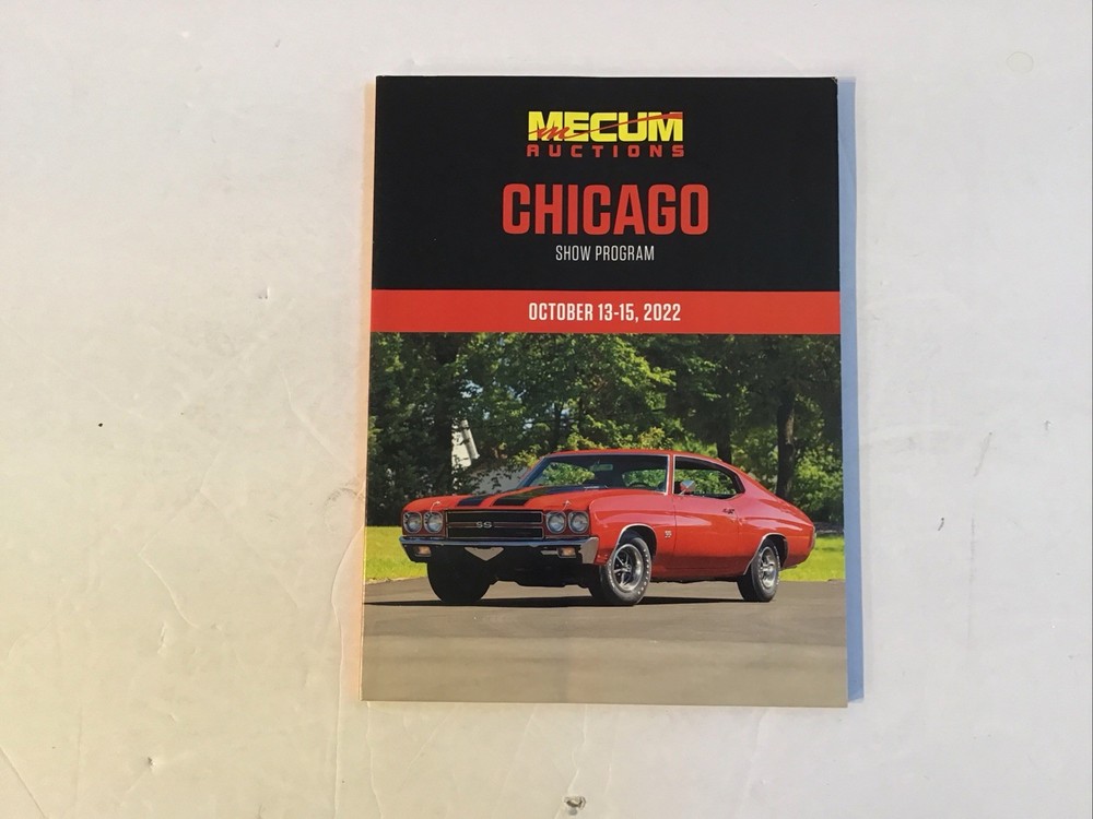 Oct 2022 Mecum Auction Chicago Show Program