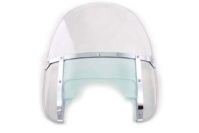 Replica Clear Beaded Windshield fits Harley Davidson