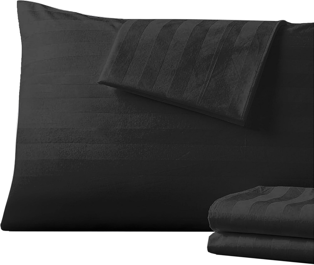 Pillow Protector King Size 100% Egyptian Cotton Pillow Covers, 400 Thread Count