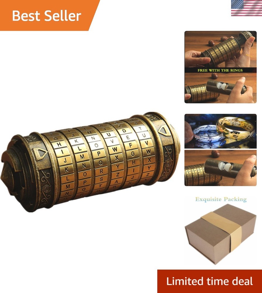 Da Vinci Code Mini Cryptex Valentine's Day Interesting Creative Romantic Birt...