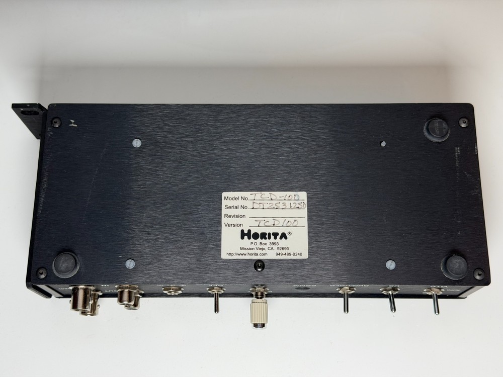 Horita TCD-100 Time Code Display LITC VTC SMPTE- Untested READ